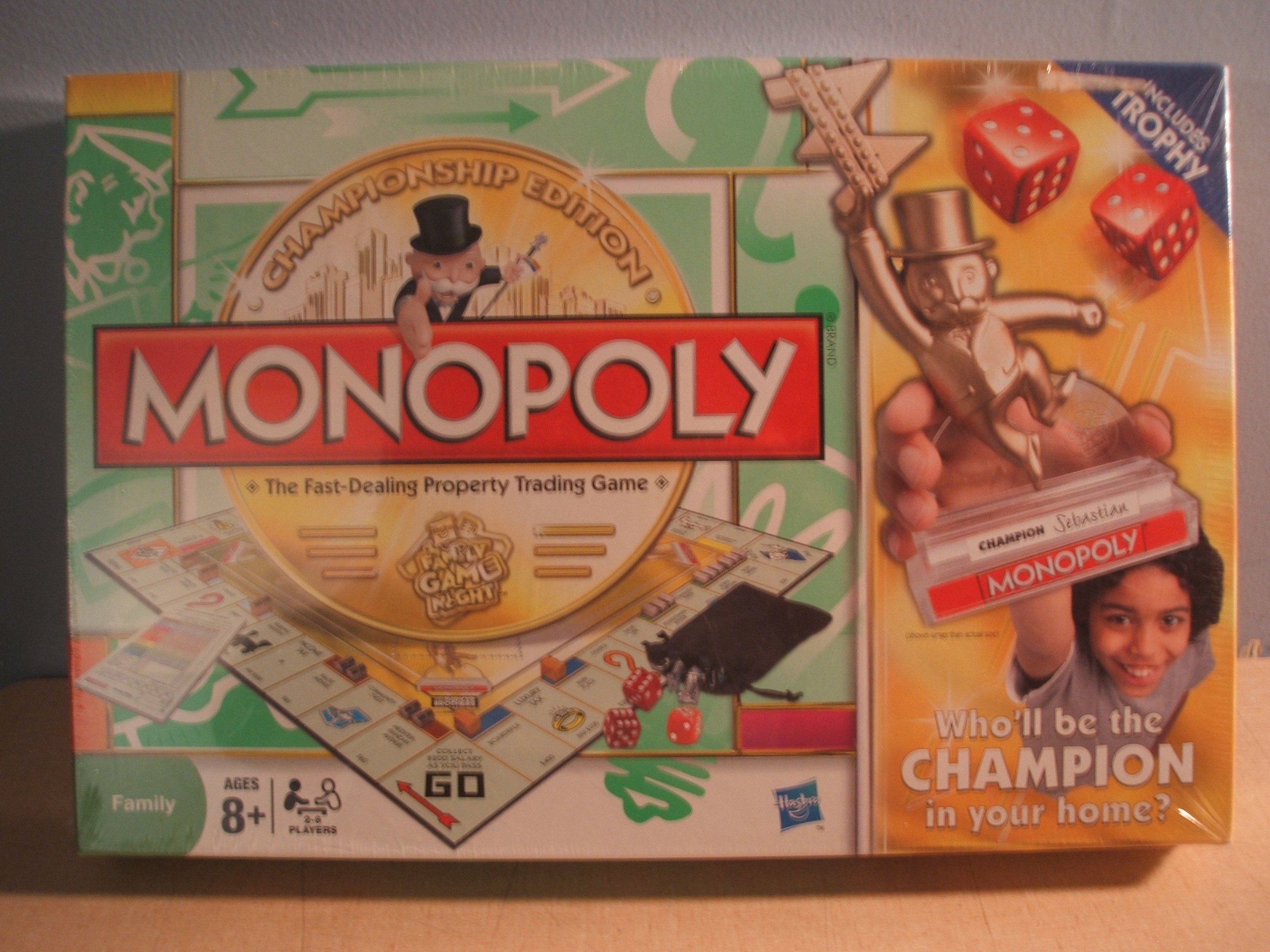 Amazon.com: Monopoly Family Championship : Toys & Games